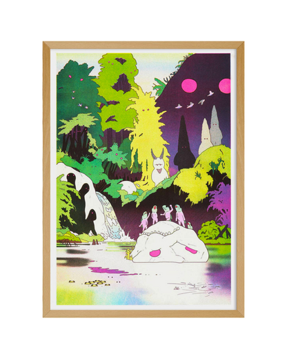 If the spirits of Nature Woke Up? - Jeremie Moreau A3 Print
