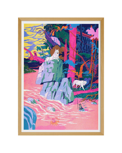Princess Mononoke -  Simon Roussin A3 Print