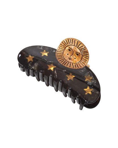 Sun and Stars Hair Claw