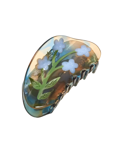 Forget-Me-Not Hair Claw