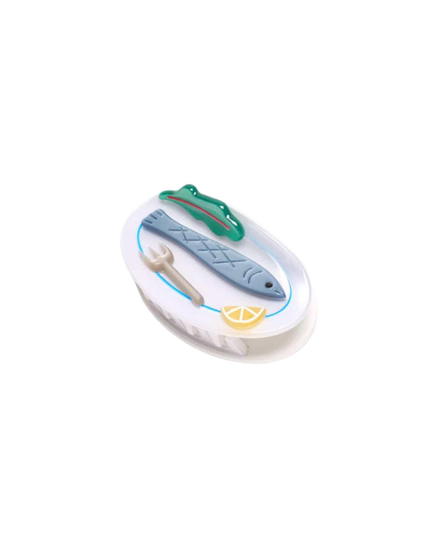 Fish Plate Hair Claw