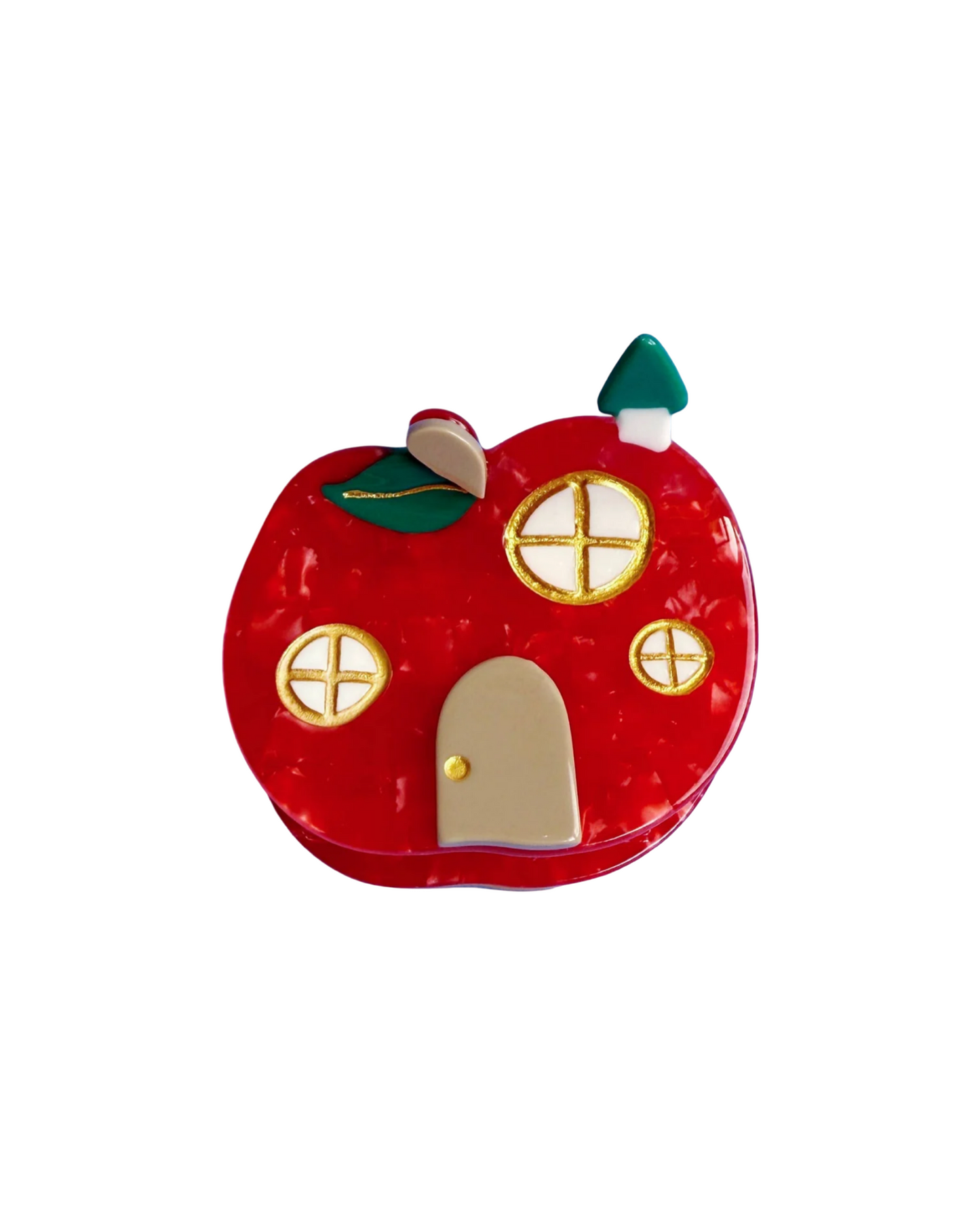 Apple House Hair Claw