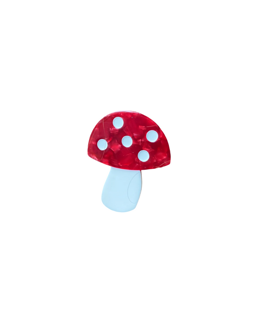 Mushroom Hair Clip