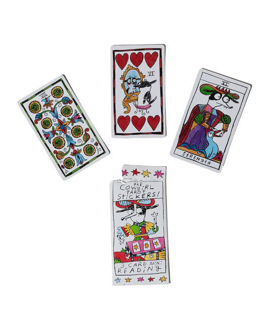 Cowgirl Tarot Sticker Pack