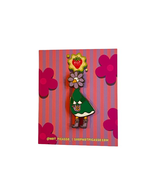 Goose Springsteen Enamel Pin