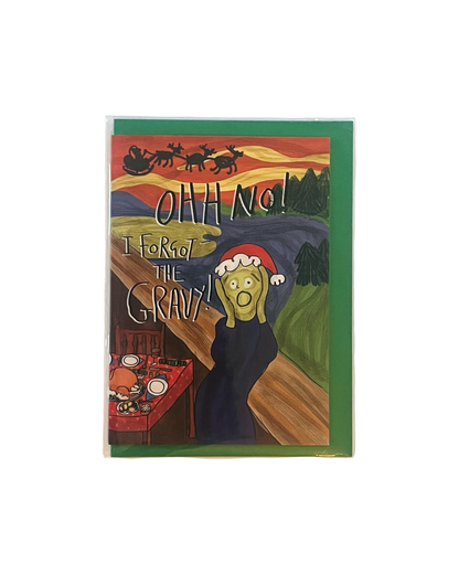 The Scream Christmas Card