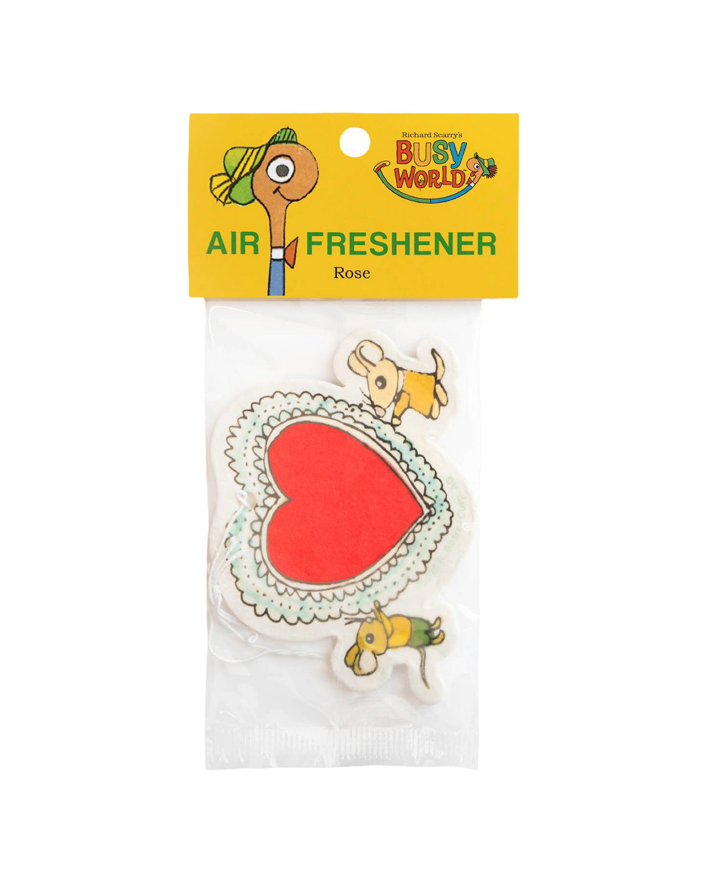 Richard Scarry Mice Heart Air Freshener