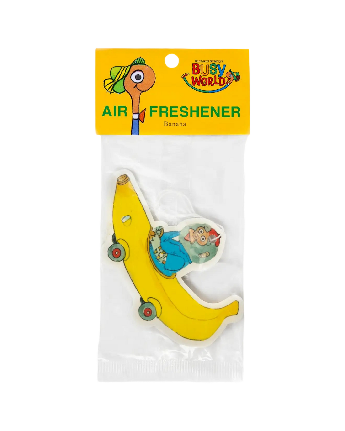 Richard Scarry Banana Car Air Freshener