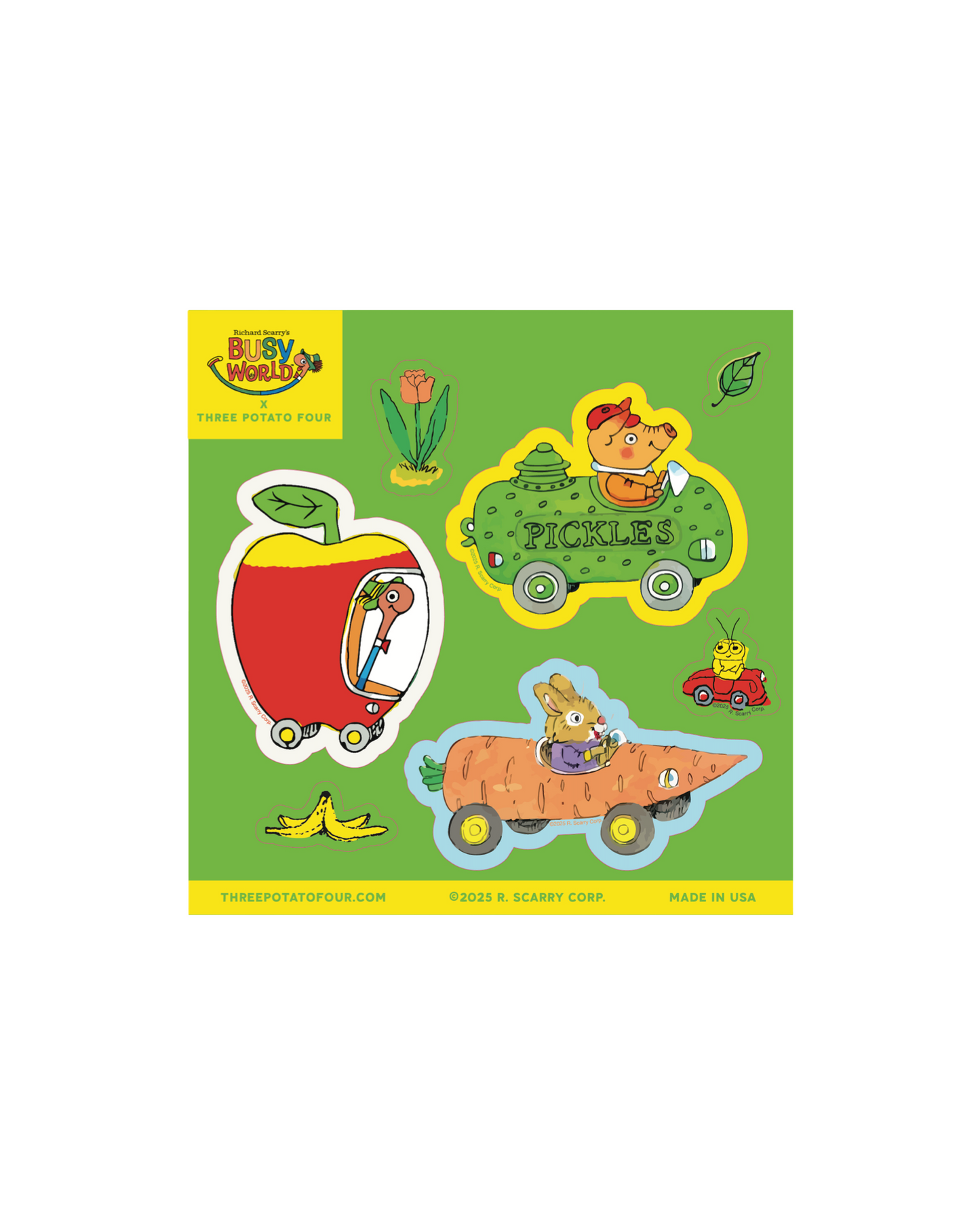 Richard Scarry Sticker Sheet #1