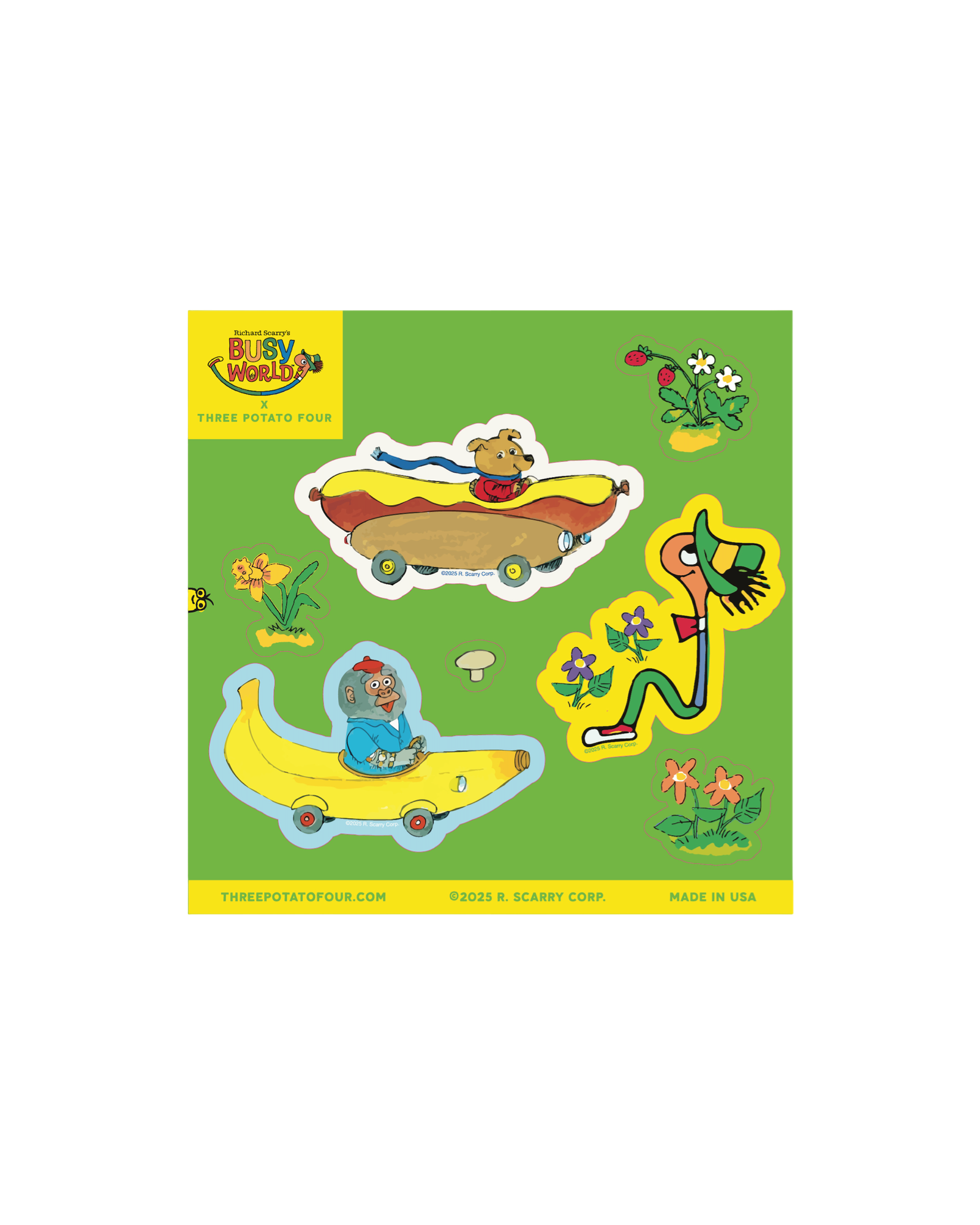 Richard Scarry® - Sticker Sheet #2 – Elm