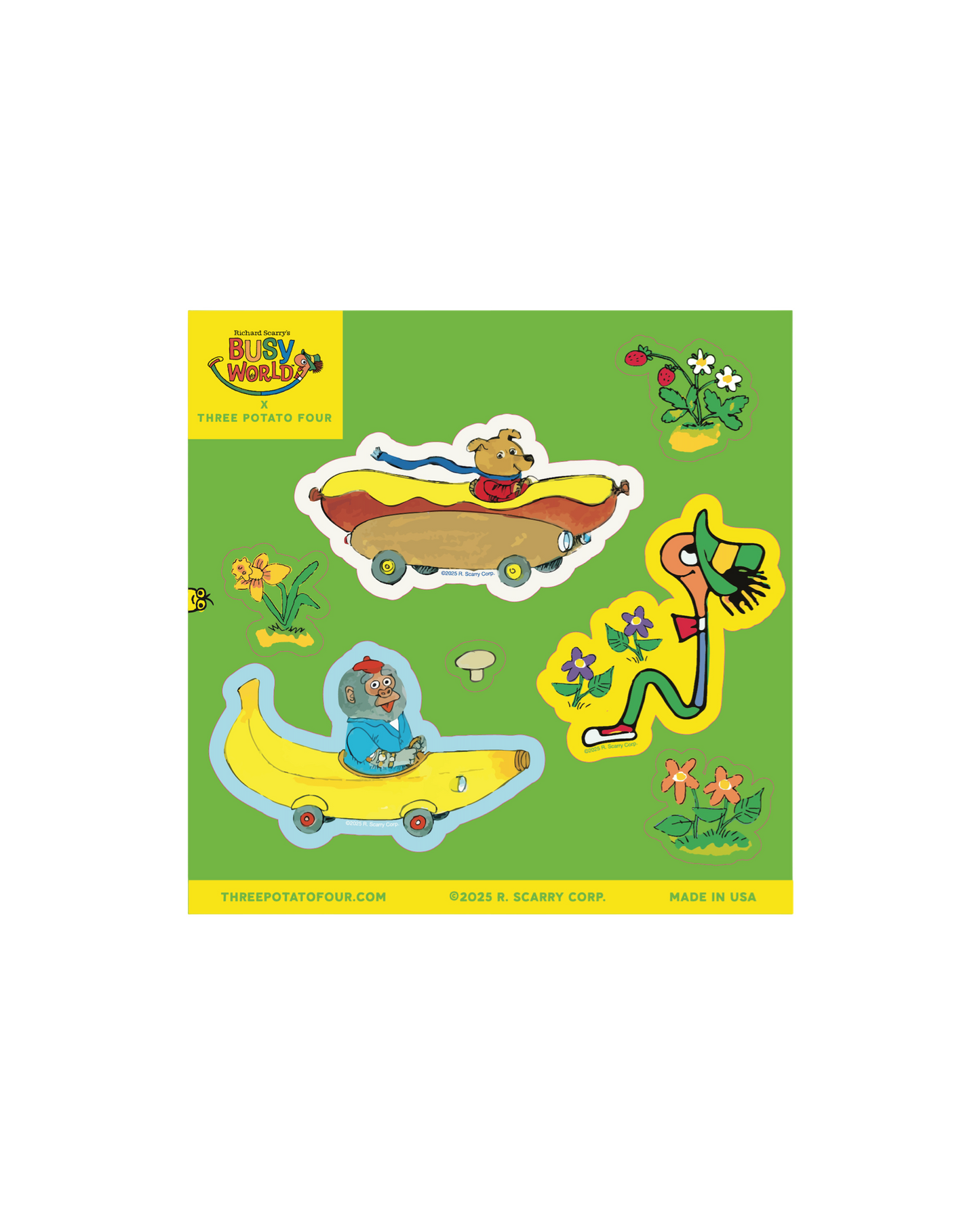 Richard Scarry® - Sticker Sheet #2
