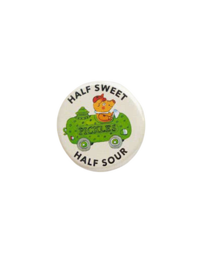 Richard Scarry Pin Button - Cars and Trucks