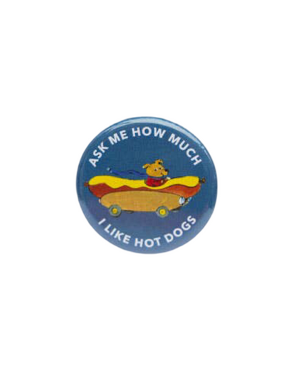 Richard Scarry Pin Button - Cars and Trucks