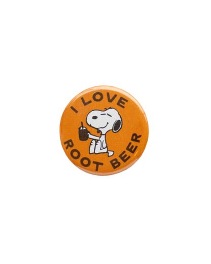 Peanuts Pin Buttons - Food Edition