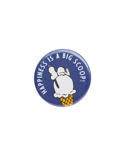 Peanuts Pin Buttons - Food Edition