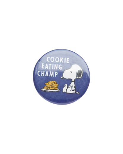 Peanuts Pin Buttons - Food Edition