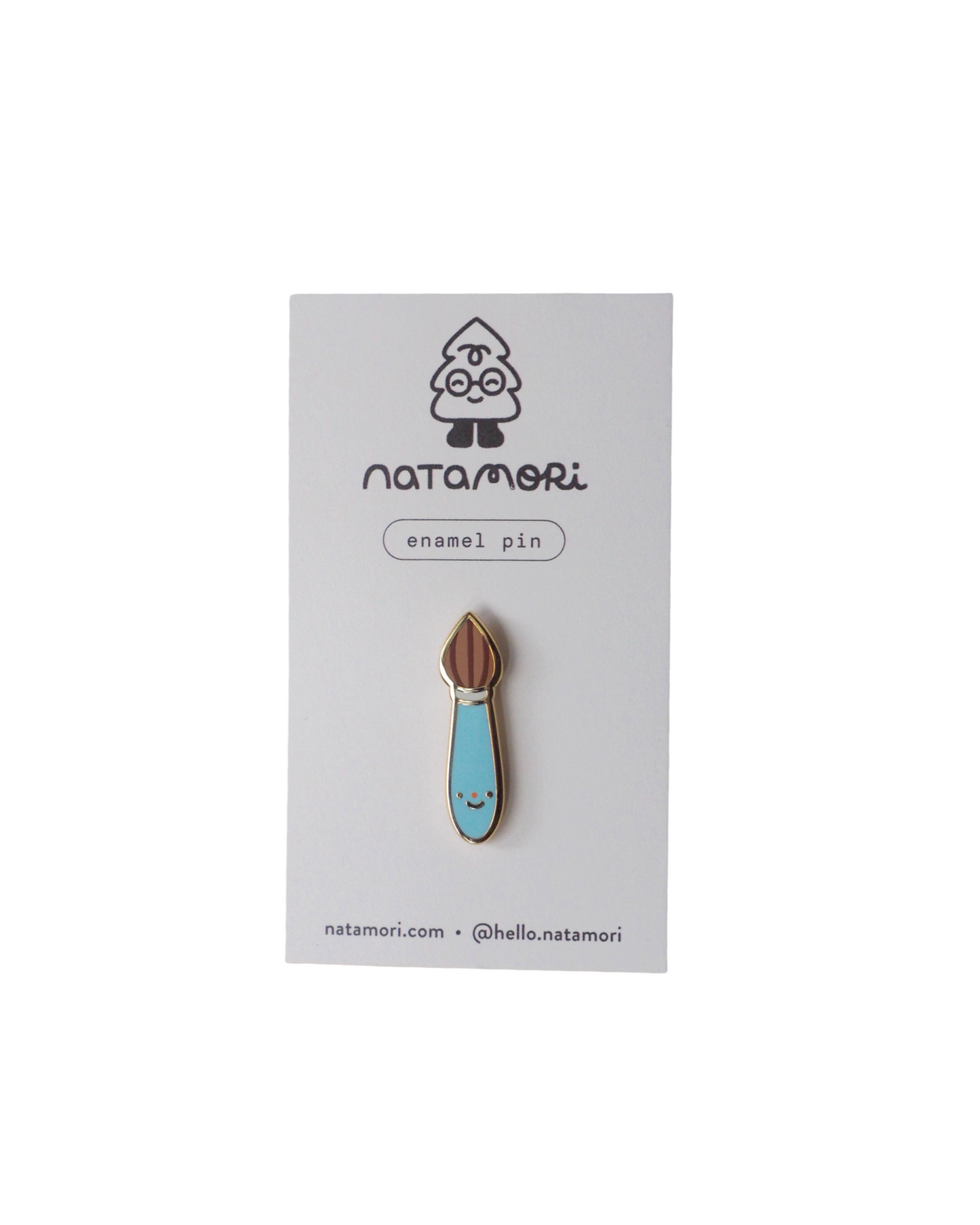 Brush • enamel pin