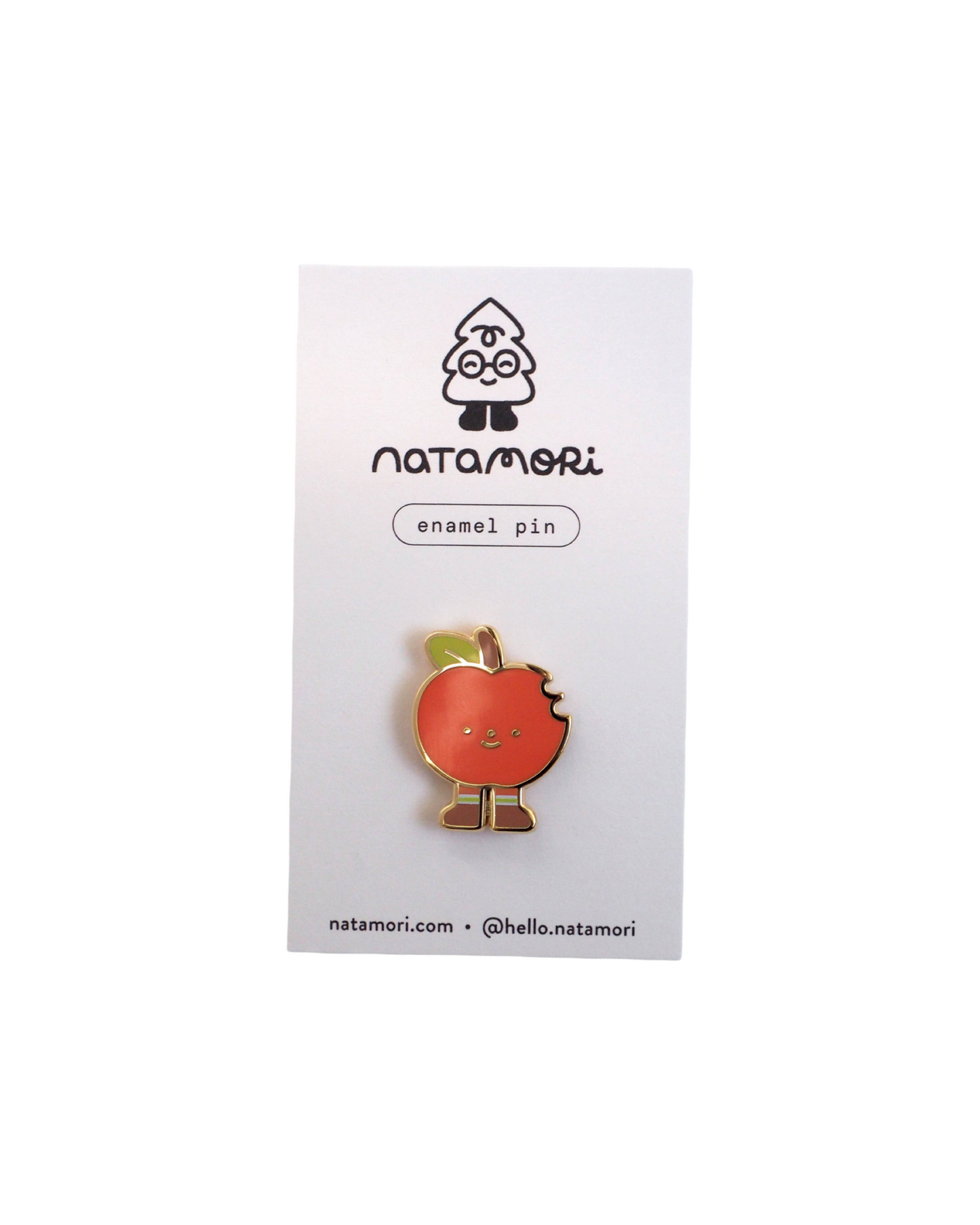 Apple • enamel pin