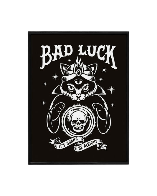 Bad Luck A3 Print