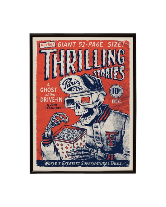 Thrilling Stories A3 Print