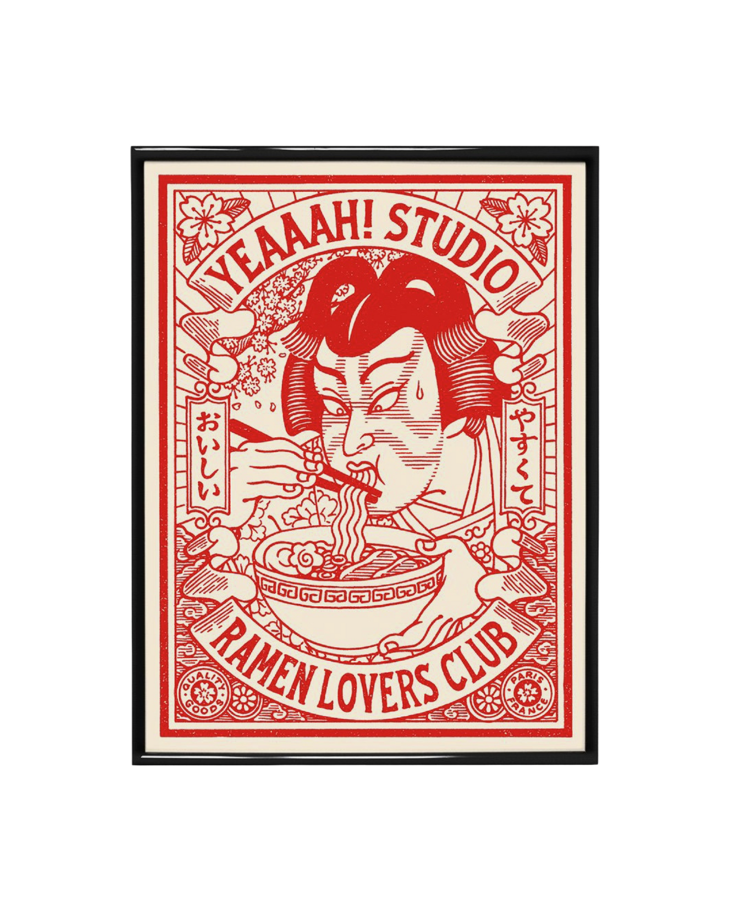 Ramen Lovers Club A3 Print