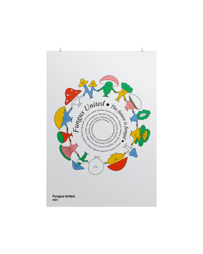 Fungus United A3 Print