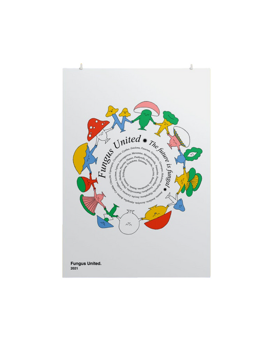 Fungus United A3 Print