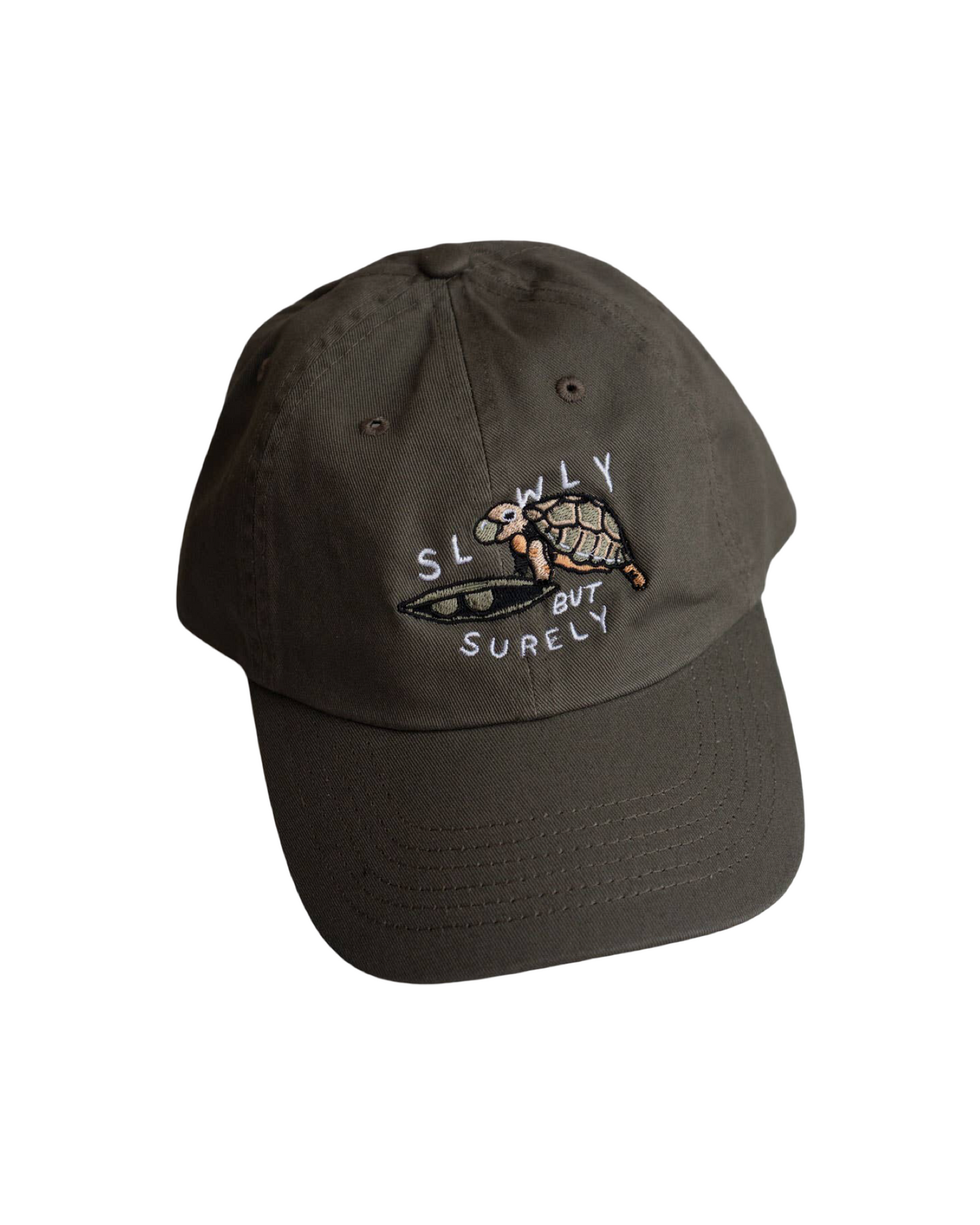 Slowly Turtle Dad Hat