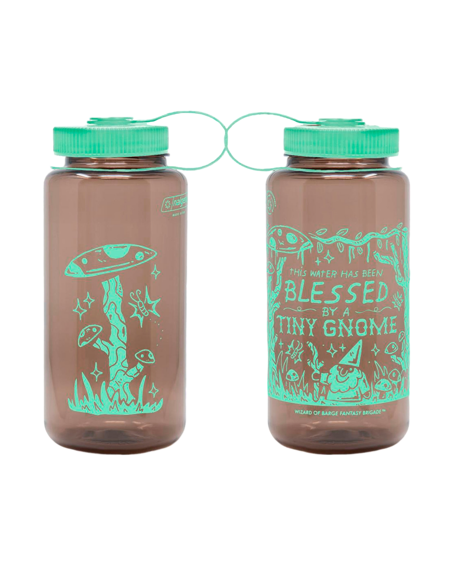 Blessed By A Gnome Water Bottle