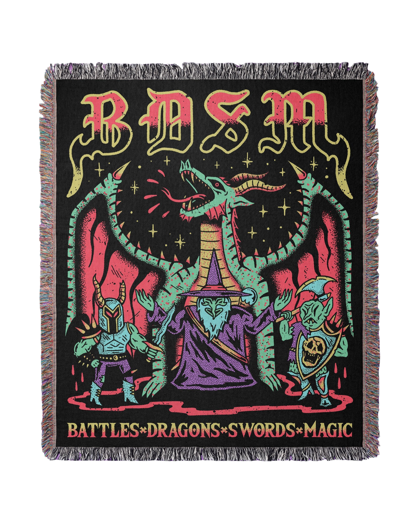 BDSM Woven Blanket