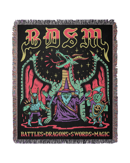 BDSM Woven Blanket