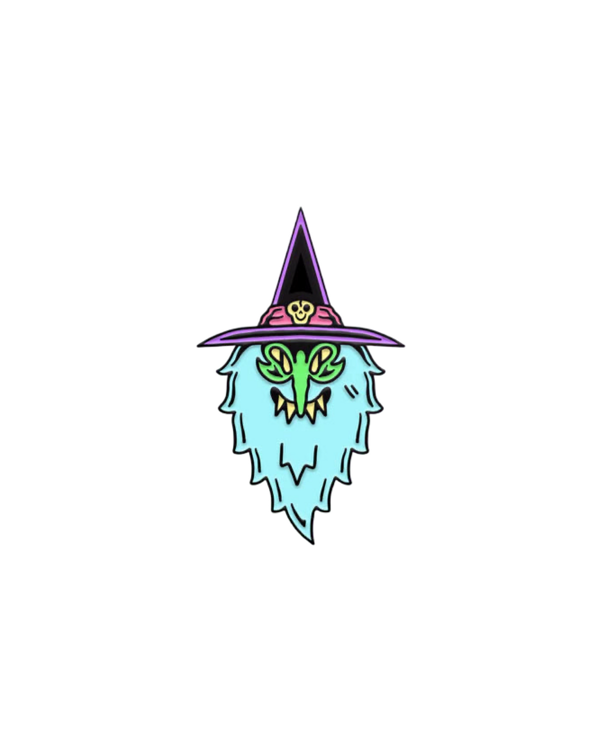 Dark Wizard Pin Wizard Enamel Pin – Elm