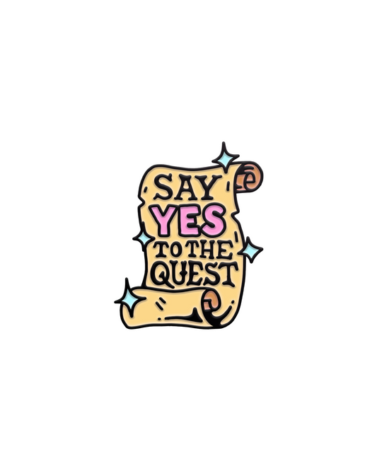 The Quest Enamel Pin