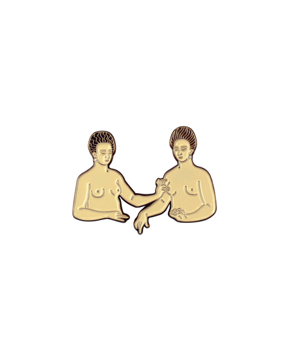 Gabrielle d'Estrées and One of Her Sisters • Enamel Pin
