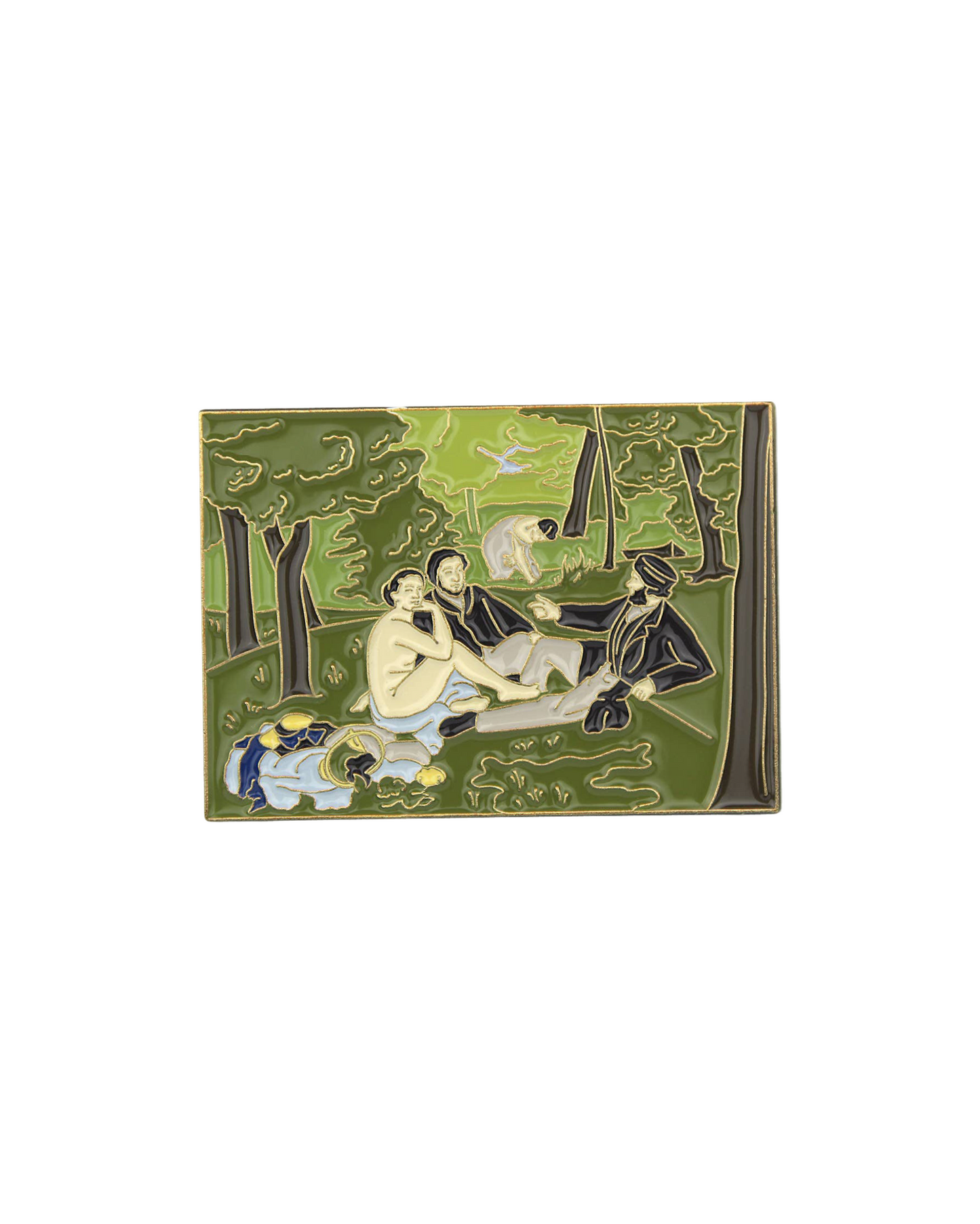 The Luncheon on the Grass  • Enamel Pin