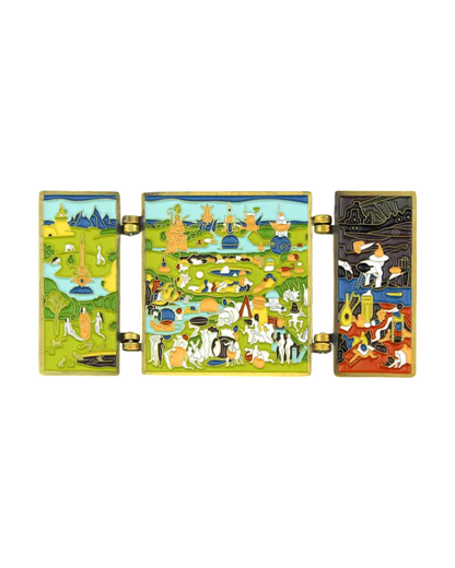 The Garden of Earthly Delights • Enamel Pin