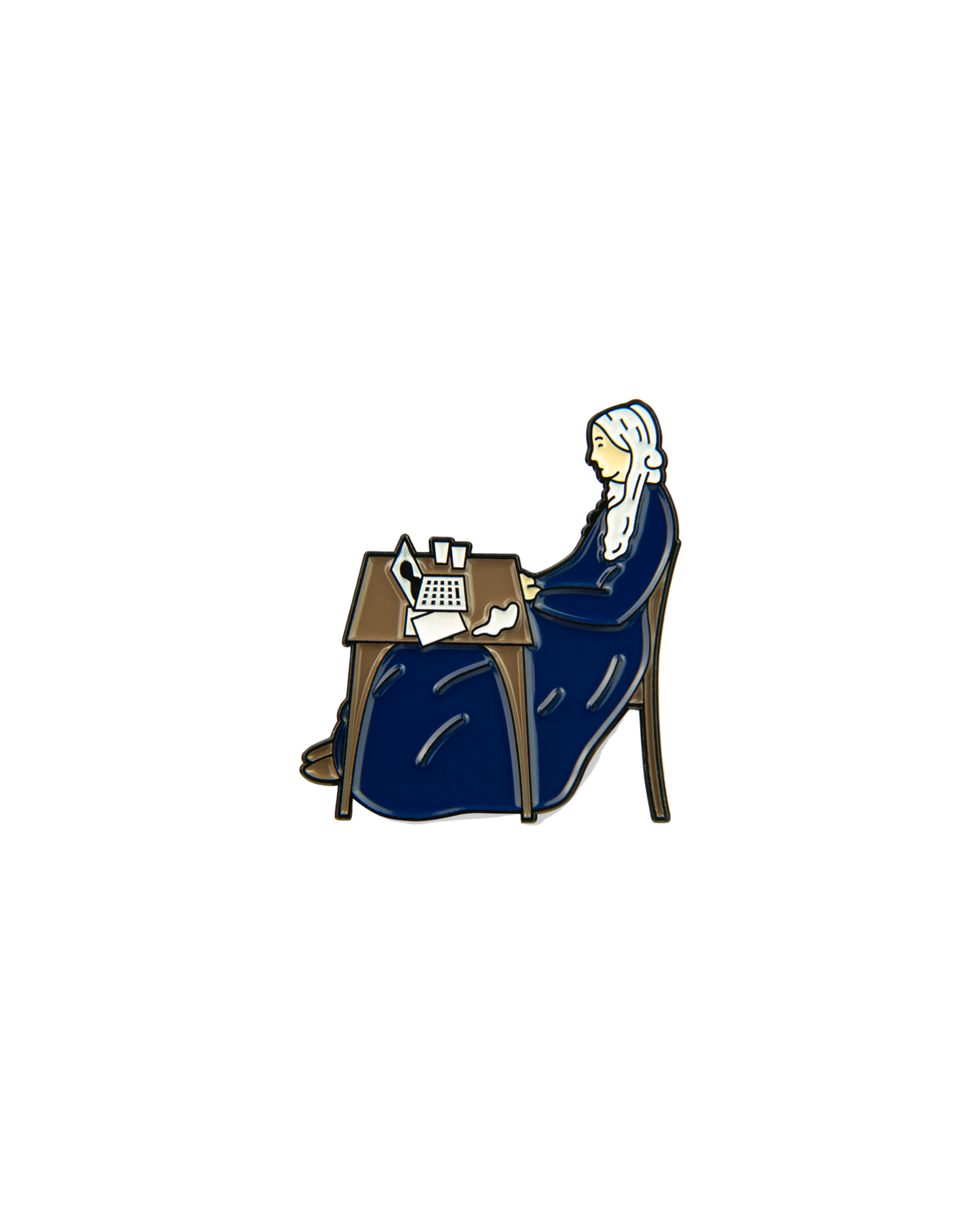 Whistler While You Work From Home • Enamel Pin