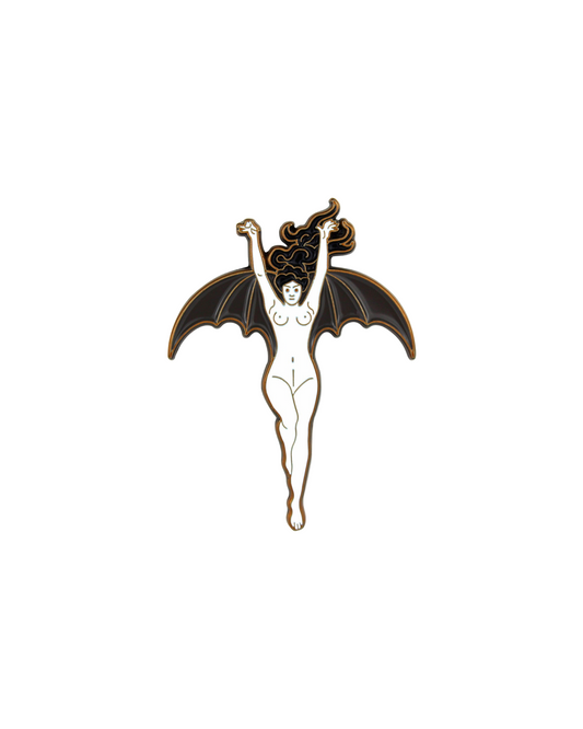 La Femme Chauve-Souris • Enamel Pin