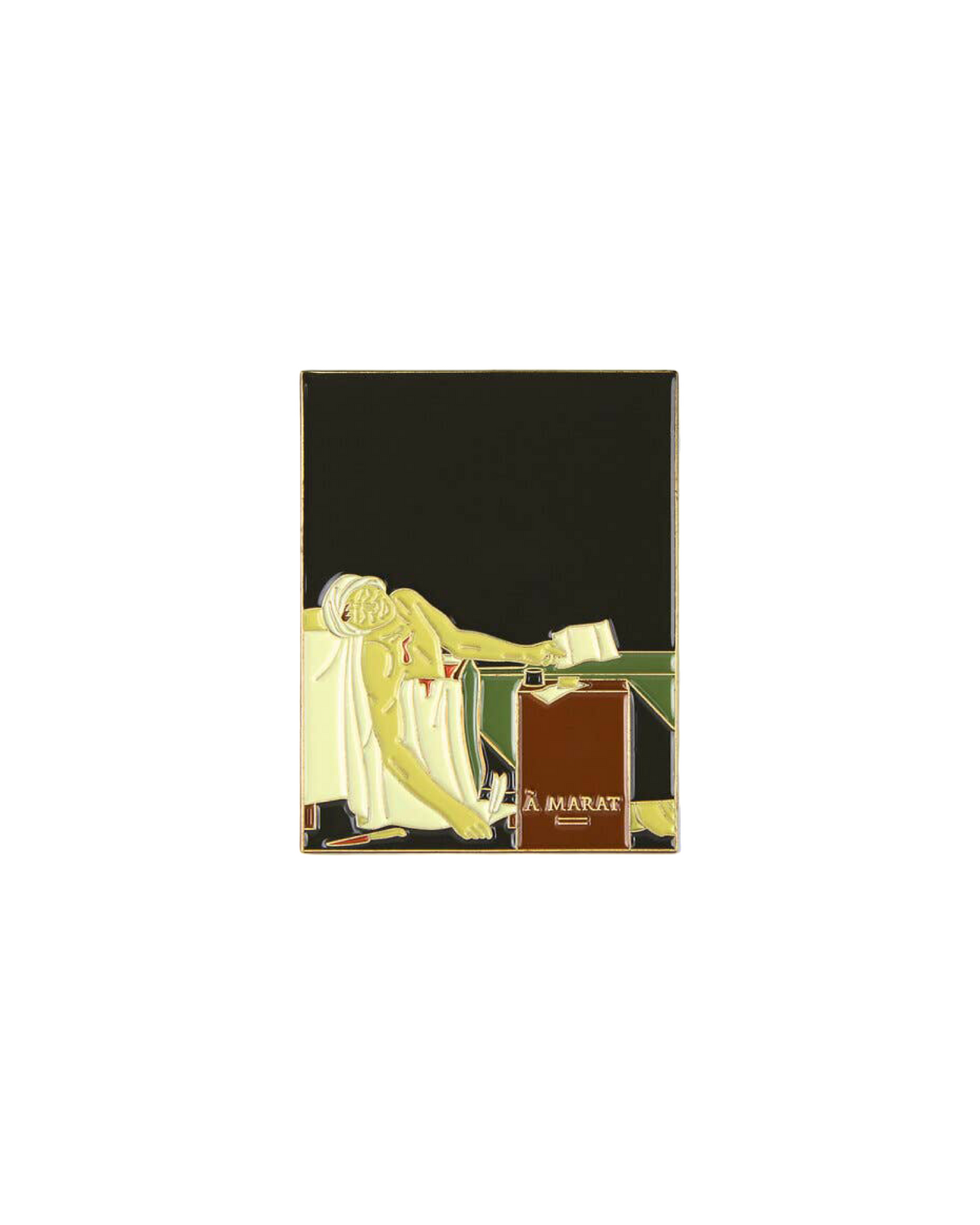 The Death of Marat • Enamel Pin