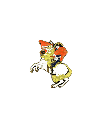 Napoleon Crossing the Alps • Enamel Pin