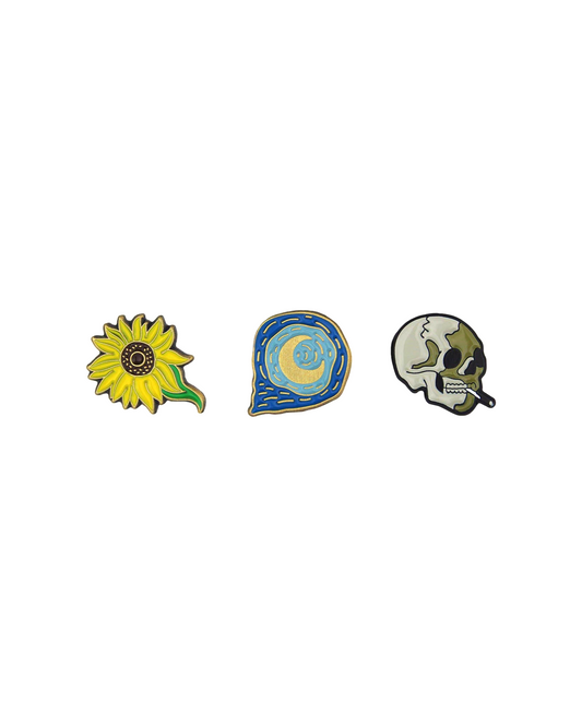 Vincent van Gogh (Set of 3) • Enamel Pins