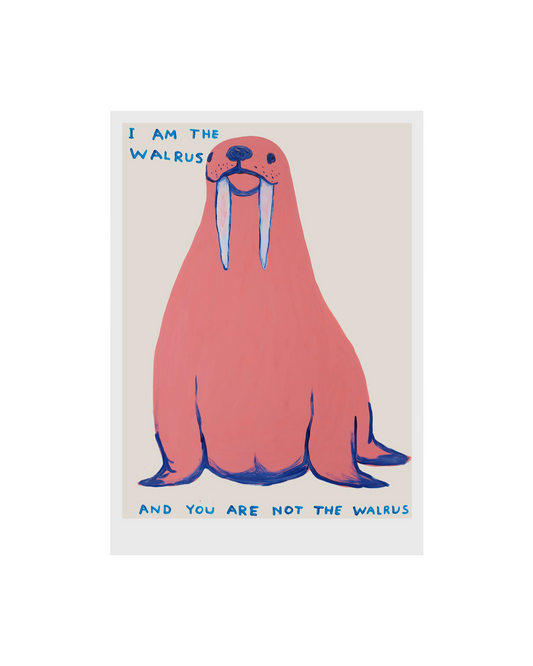 I Am The Walrus (2021) / David Shrigley Print