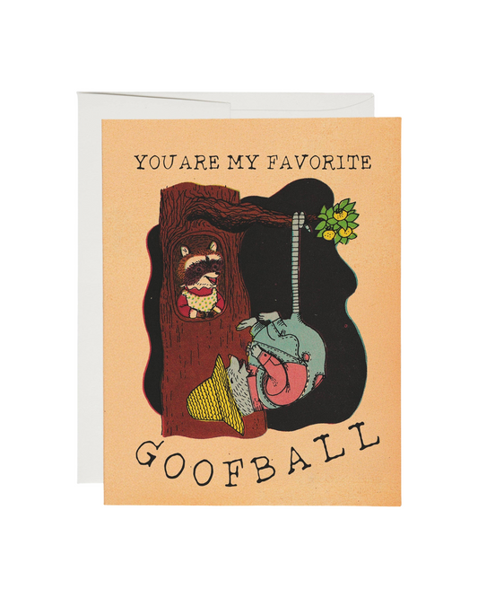 Richard Scarry Goofball Card