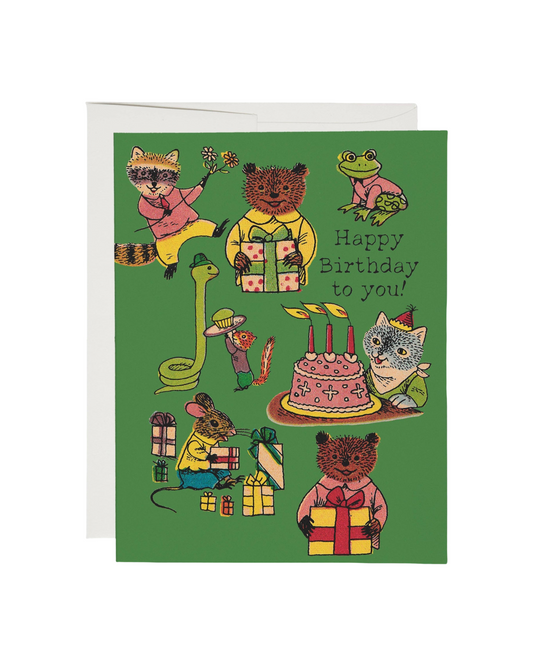 Richard Scarry Critter Wishes Card