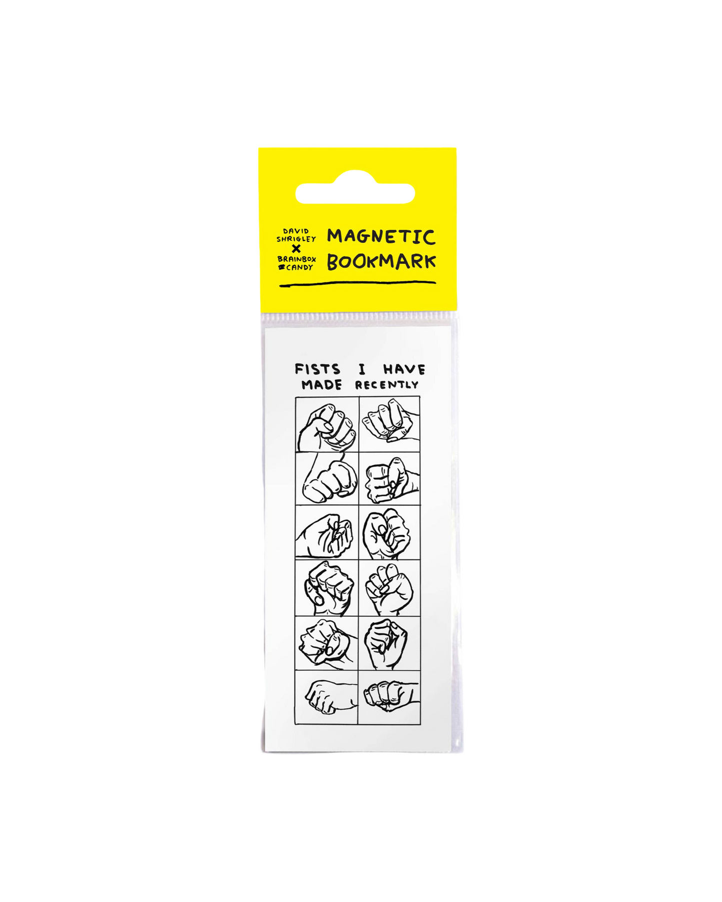 Fist I Have Made - Shrigley Magnetic Bookmark