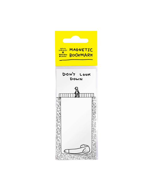 Don't Look Down - Shrigley Magnetic Bookmark
