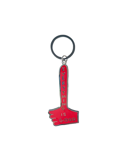 David Shrigley: Everything Is Good Keyring