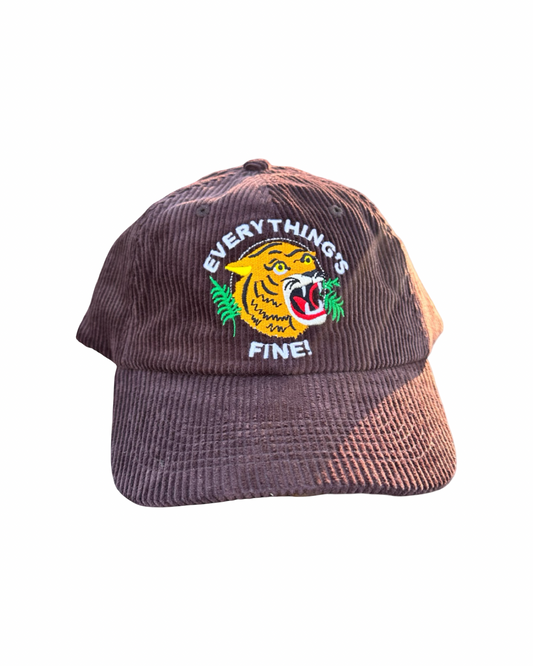 Everything's Fine Corduroy Hat