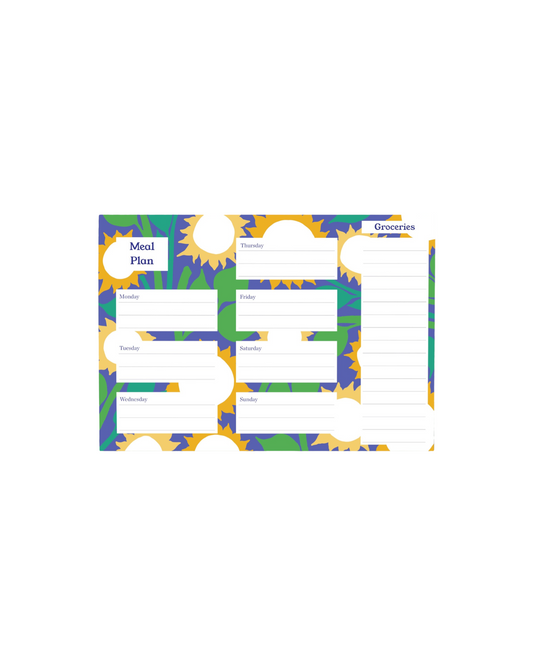 A5 Sunflower Meal Planner
