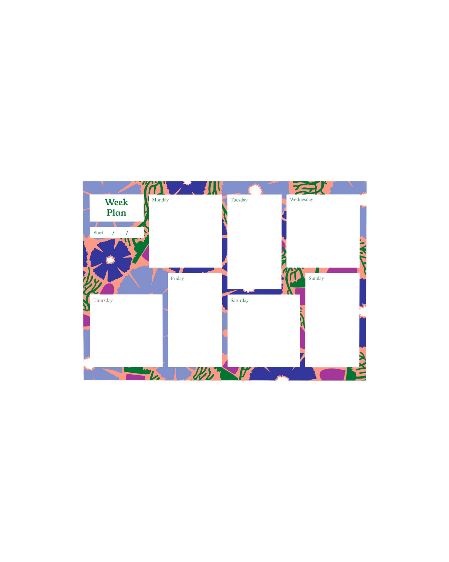 A5 Cosmos Week Planner